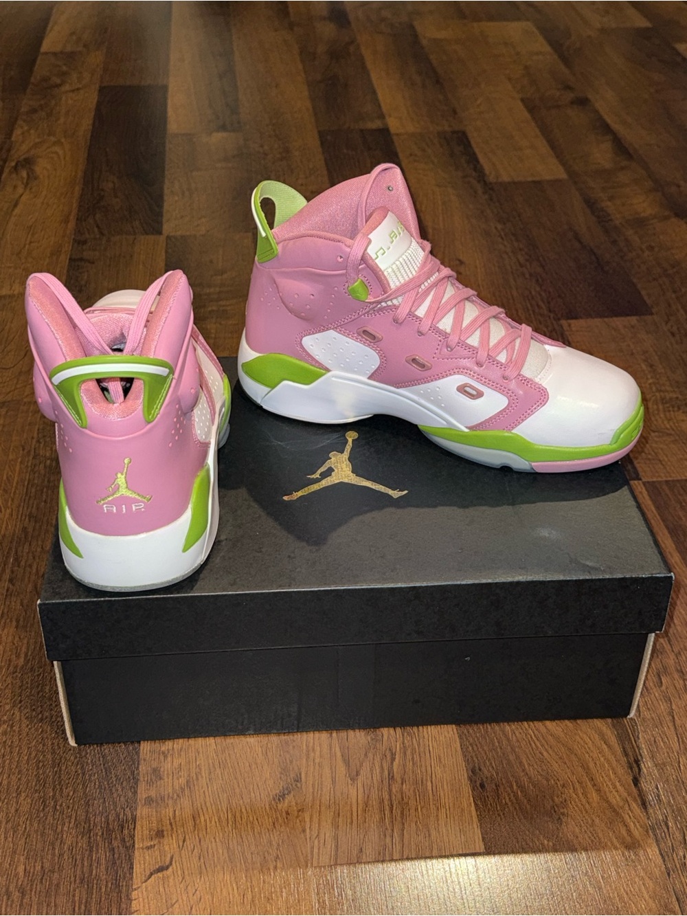 New w Box Girls Air Jordans 6-17-23 GS Elemental Pin (size 6Y)